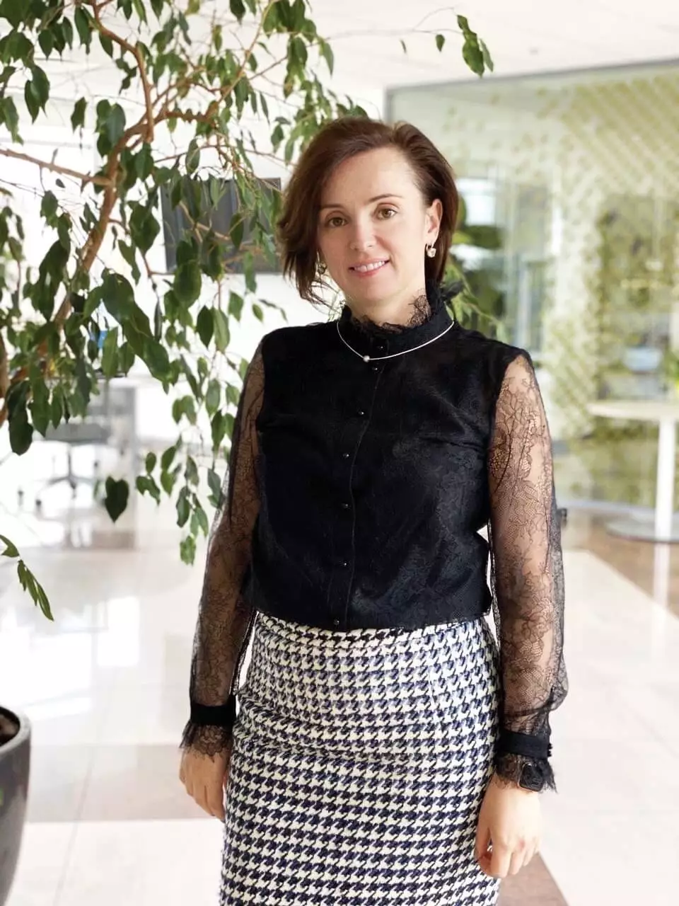Директор по маркетингу компании "Мироновский хлебопродукт" ("Наша Ряба") Марина Сергиенко.
