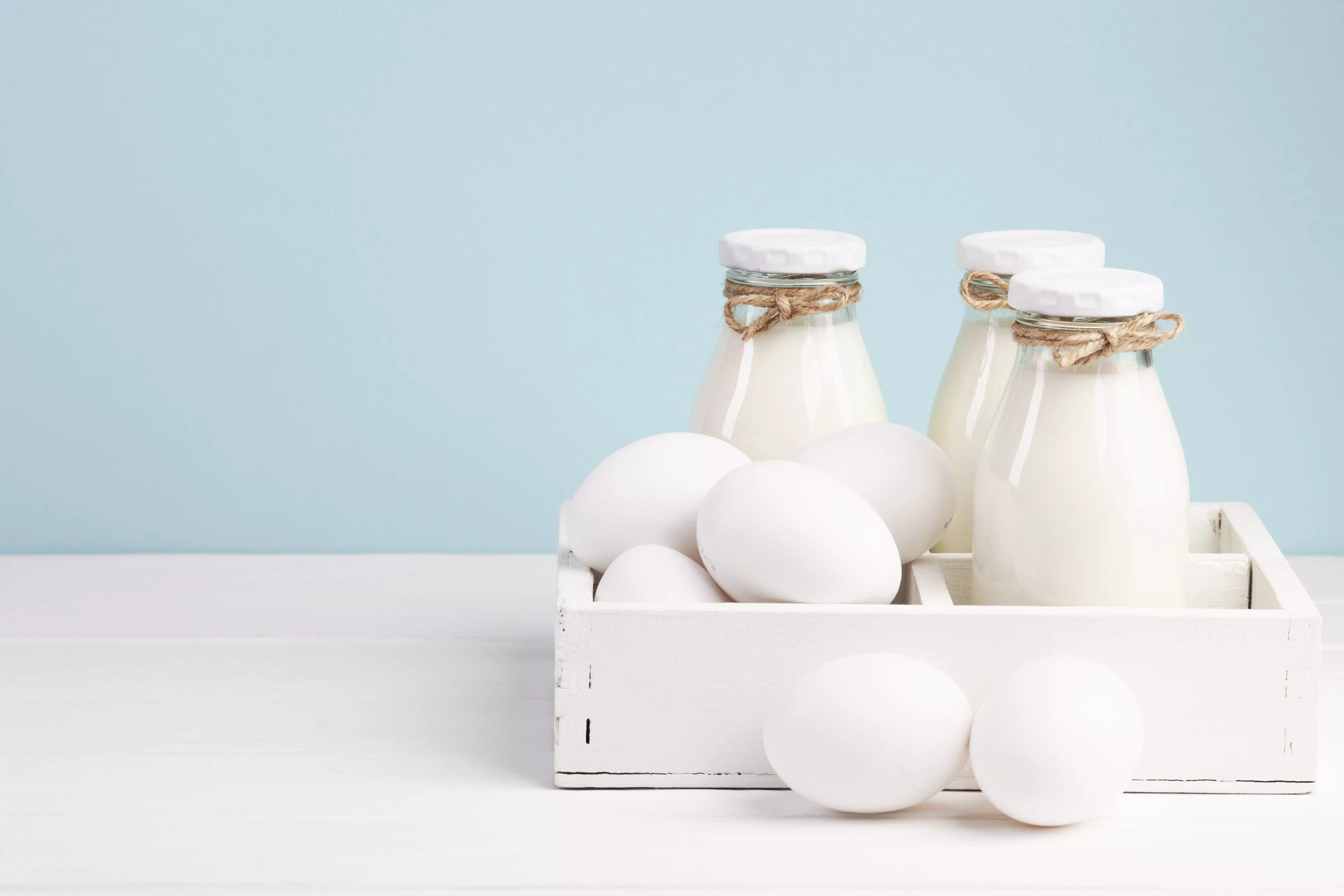 Молоко и яичный белок – лидеры пищевой аллергии