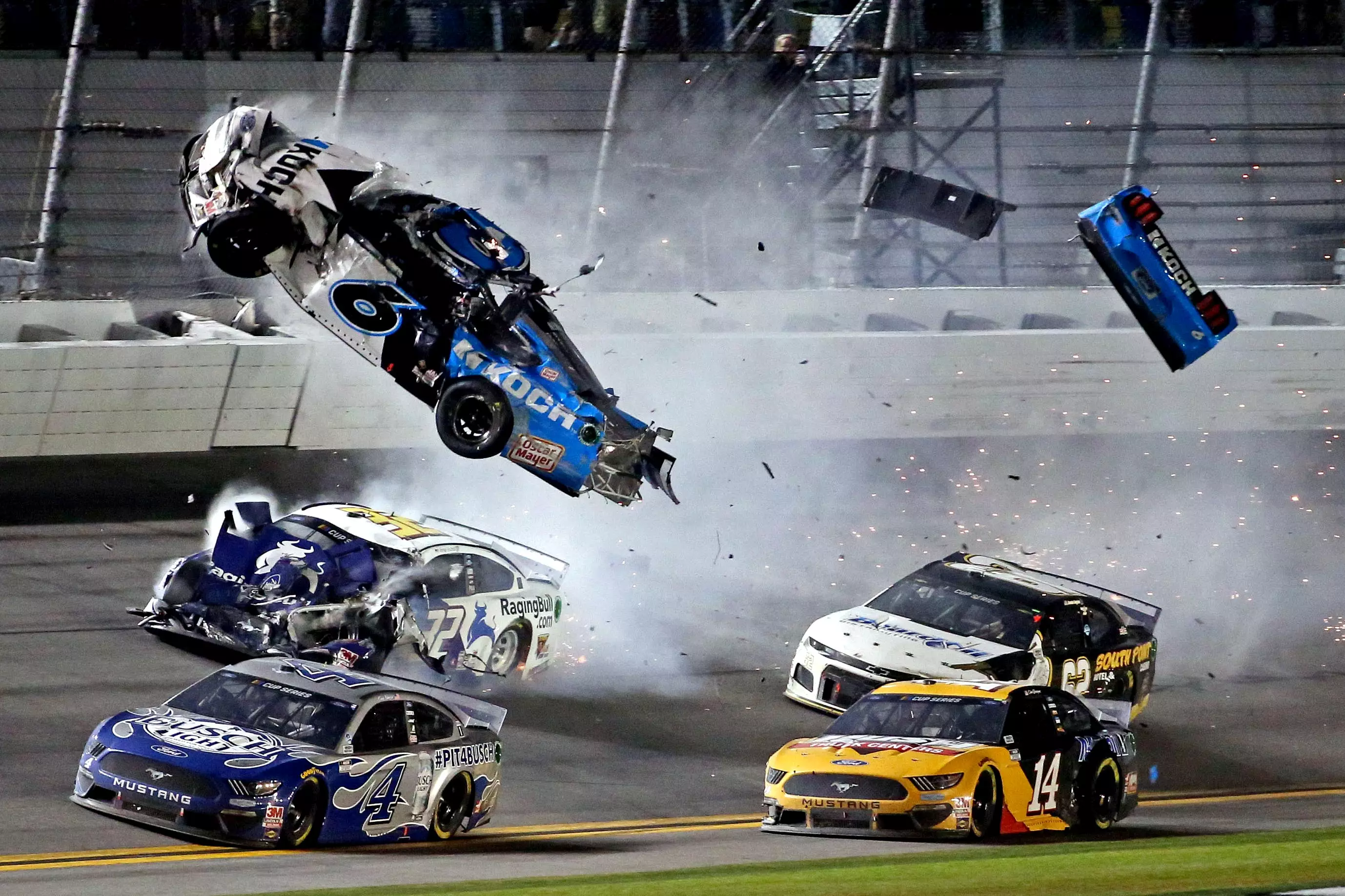 NASCAR. Daytona 500. Найкраще спортивне фото лютого 2020 року