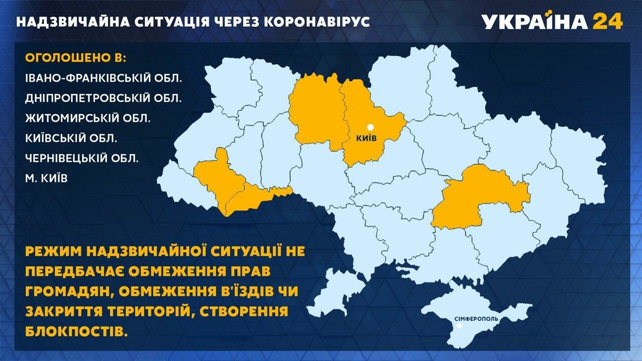 Карта украины 2020