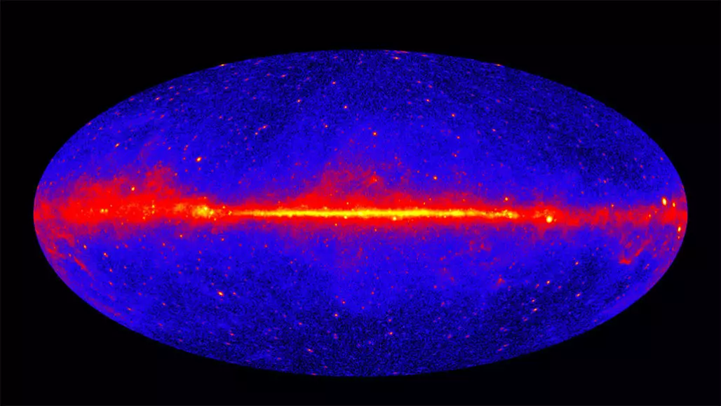 Галактика Млечный Путь в инфракрасном диапазоне