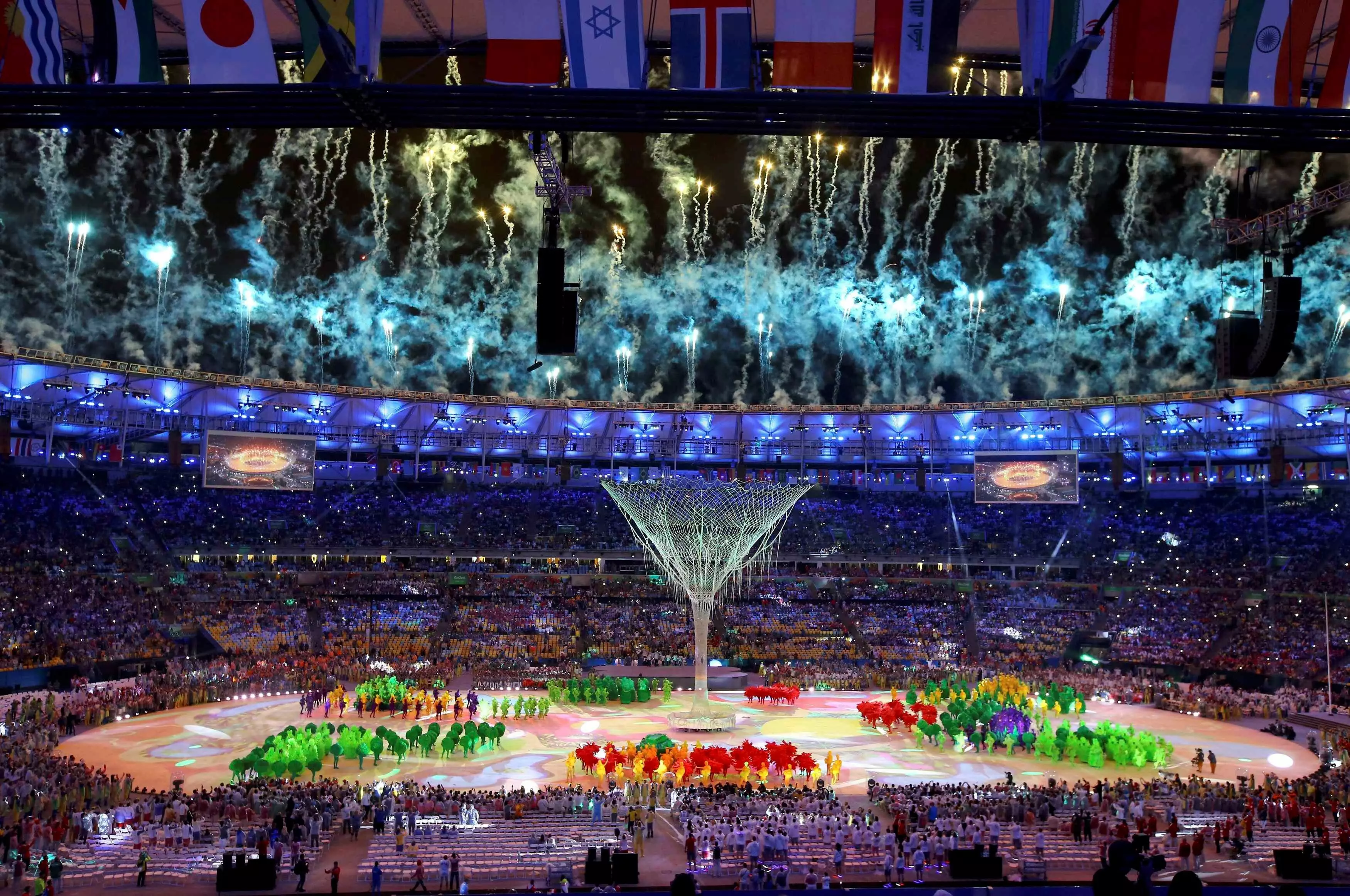 Стадион "Маракана" во время Олимпиады-2016
