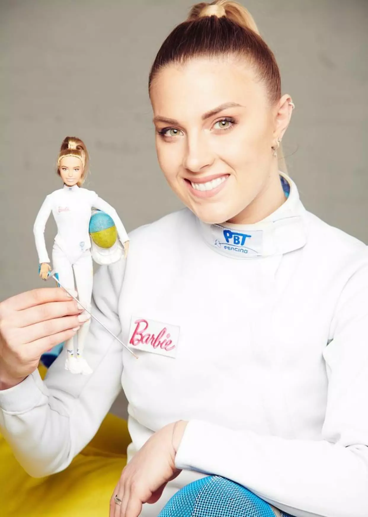 Ольга Харлан со своей Барби