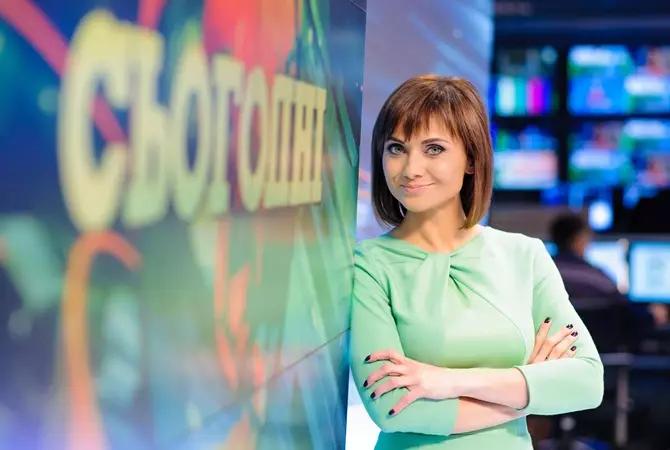 Телеведущая Анна Панова