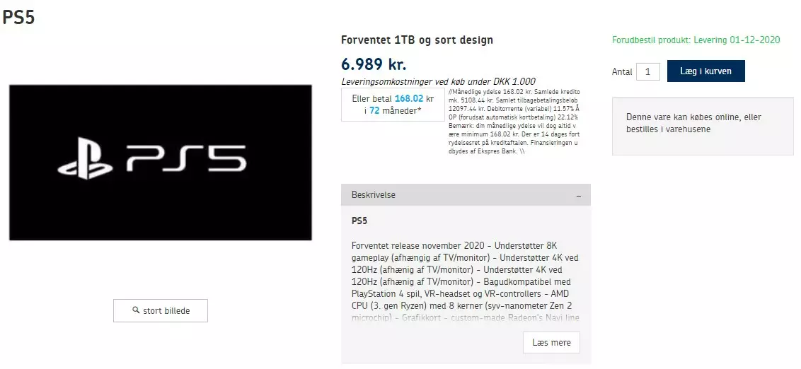 Цена PlayStation 5 на сайте интернет-магазина Fotex