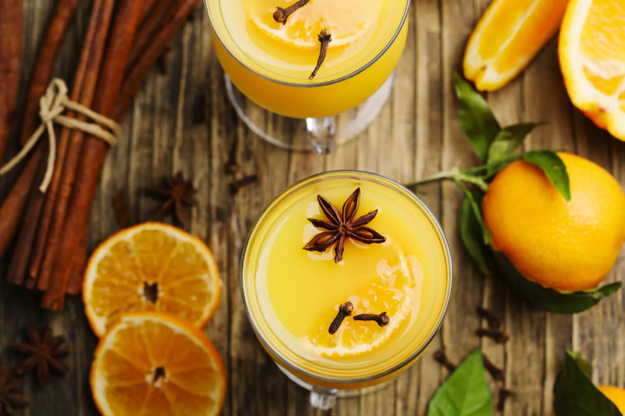 Апельсиновый напиток для иммунитета