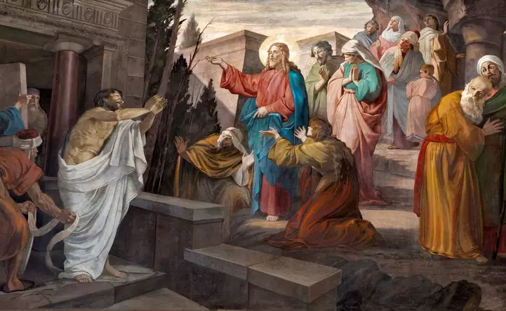 Одне з головних чудес Ісуса Христа – воскресіння праведного Лазаря 