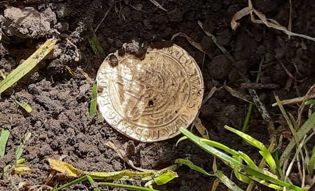Аманда Джонстон нашла золотую монету | Фото: pictureexclusive