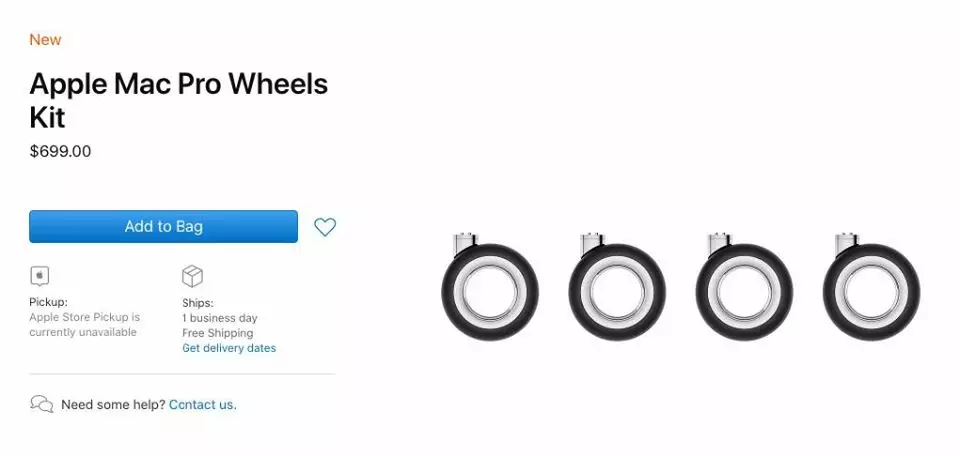Wheels Kit можна придбати окремо за ціною базового iPhone 11