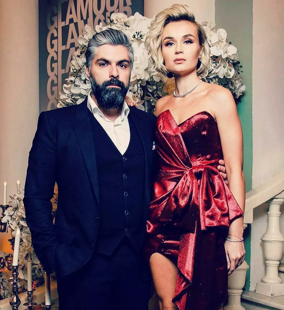 Певица Полина Гагарина с мужем Дмитрием