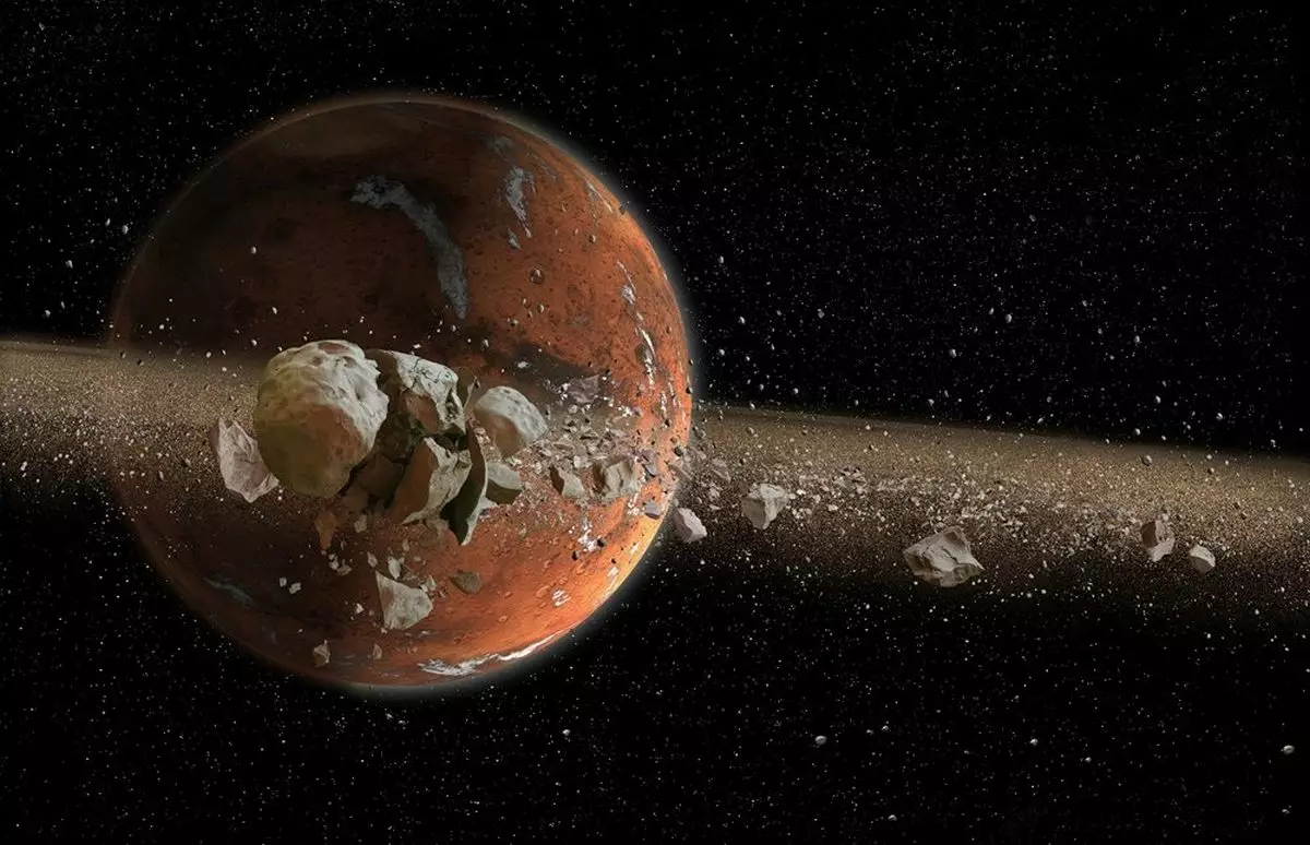 Марс колись мав власні кільця