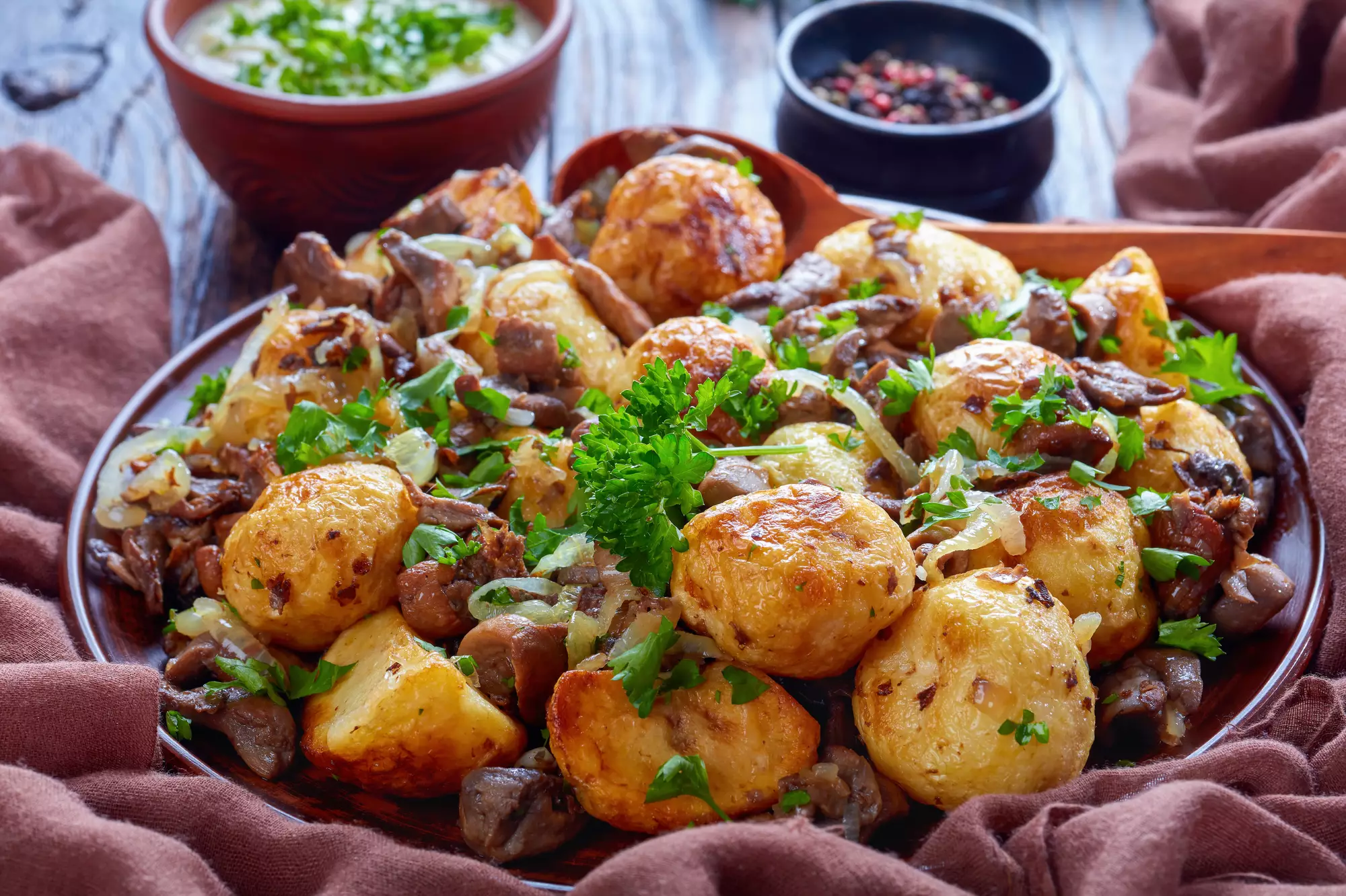 Azeri Home Chef | #IsraelFoodWeek 🌻Мацебрай с грибами и сыром в духовке