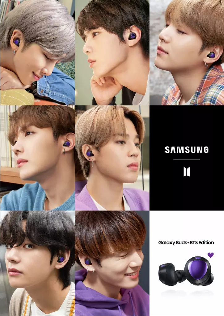Samsung Galaxy Bugs+ BTS-Edition