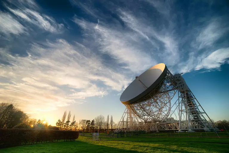 Телескоп Ловелла в обсерватории Джодрелл Бэнк