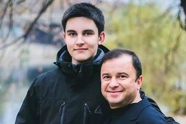 Виктор Павлик с сыном Павлом