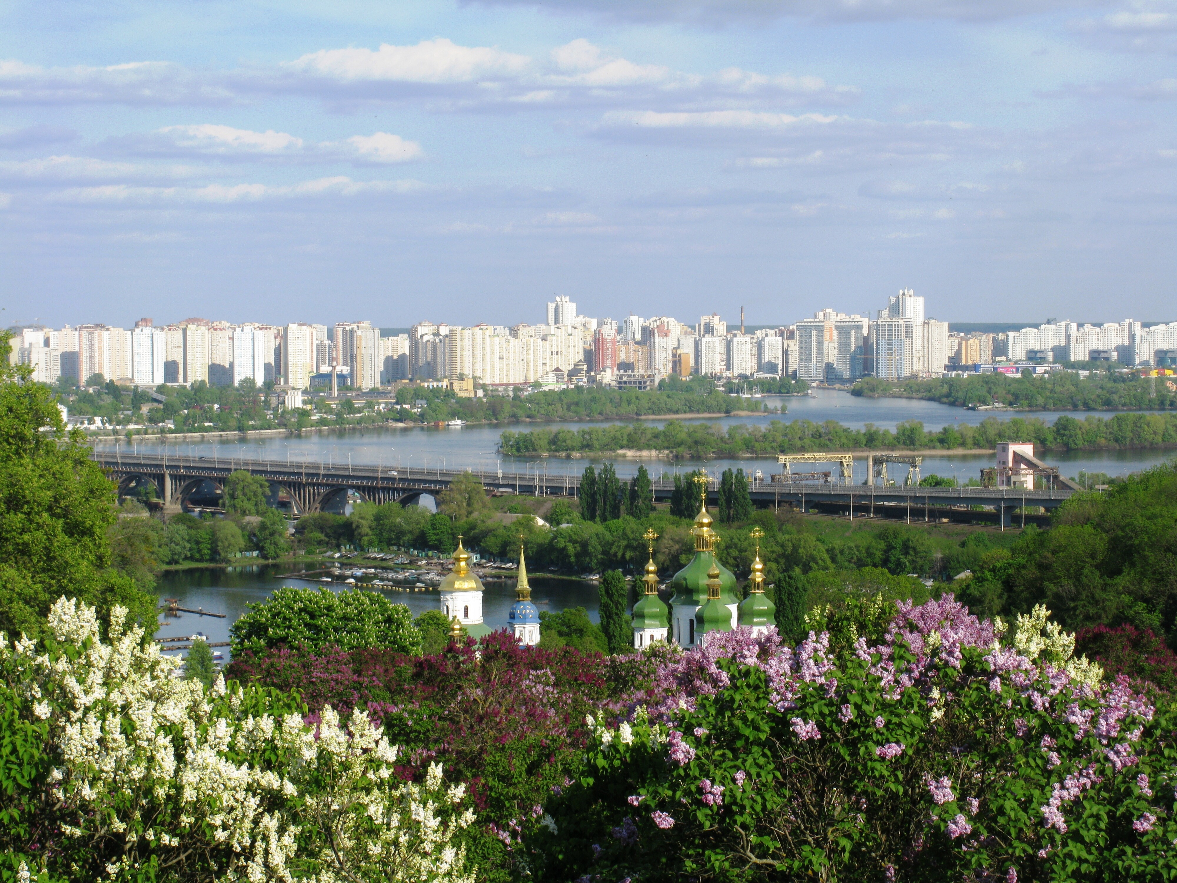Самые красивые парки Киева