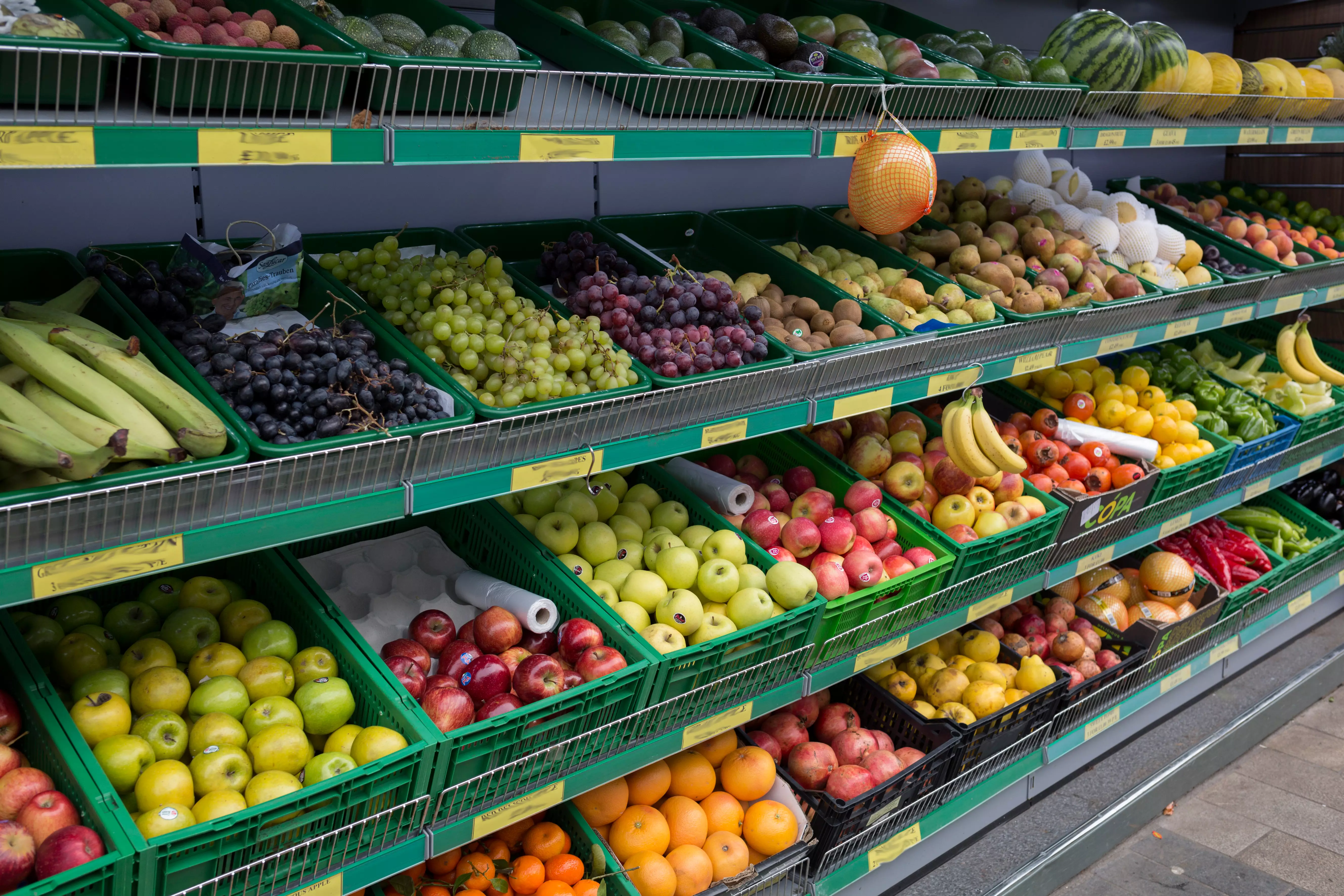 Імпортери часто транспортують недозрілі овочі та фрукти, які 