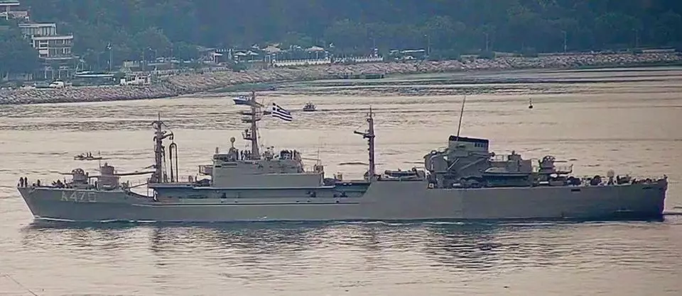 Корабли НАТО в Черном море. Фото: twitter.com/YorukIsik/