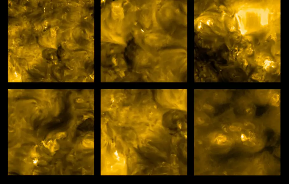 Фотографии поверхности Солнца с близкого расстояния