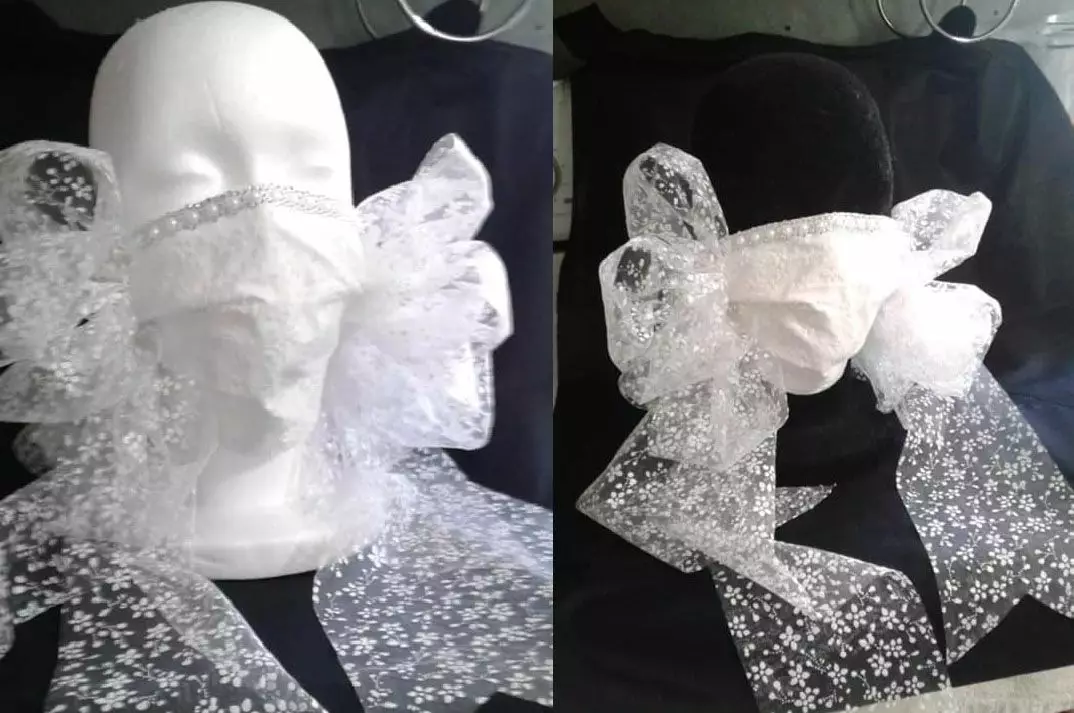 Защитные маски для свадебной церемонии назвали уродством