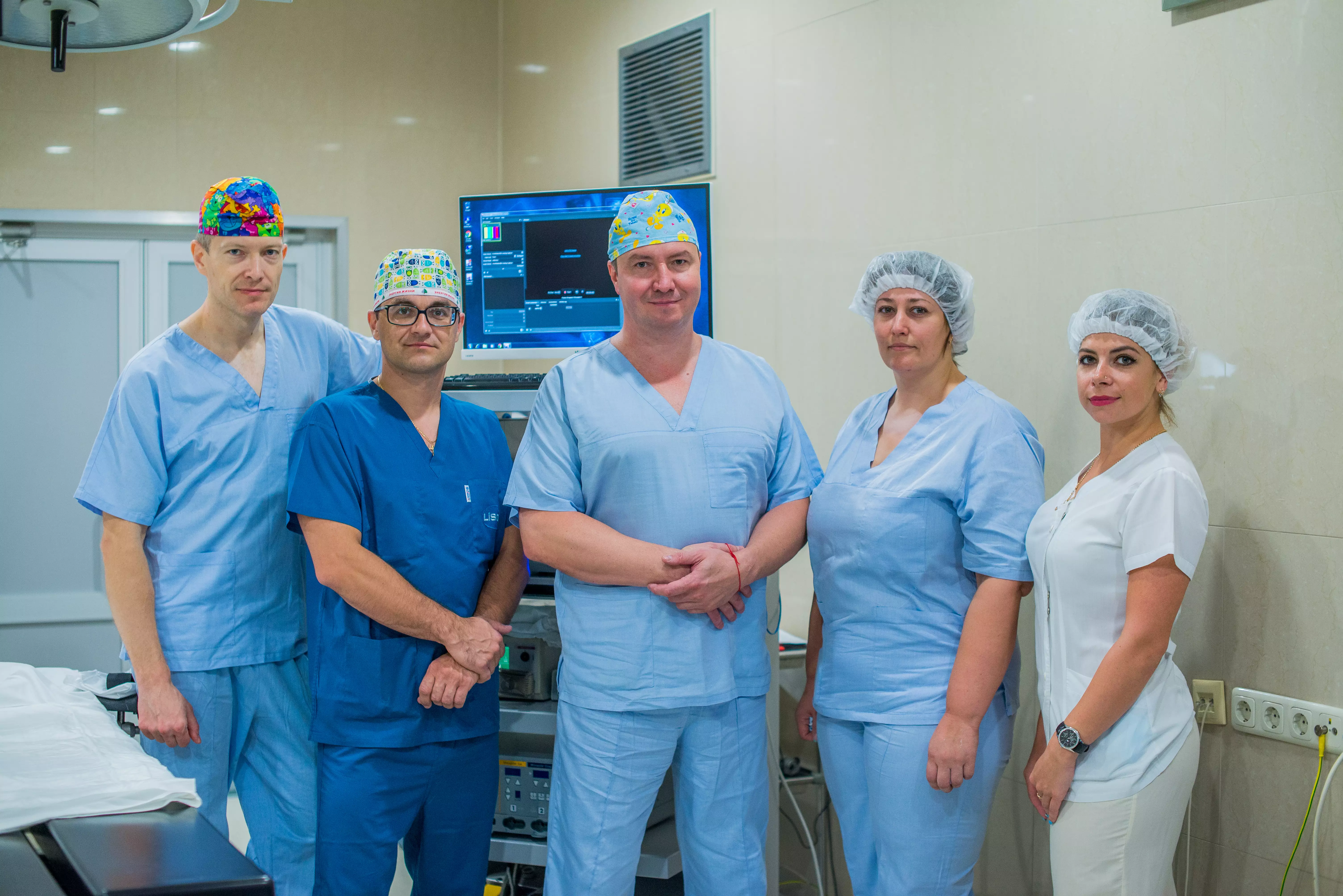 Хирургическая бригада LISOD во главе с Сергеем Байдо – профессионалы, которым все по плечу.