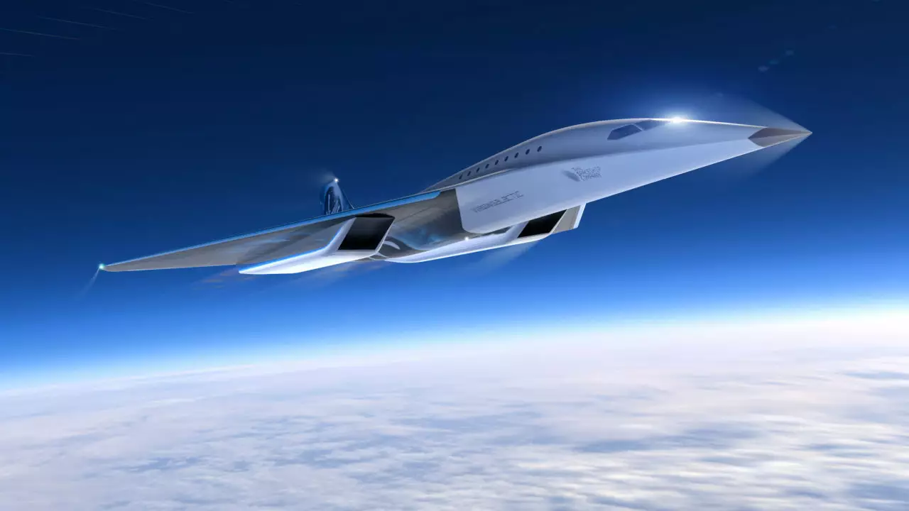 Virgin Galactic возвращает авиацию в эру сверхзвука самолетом Mach 3
