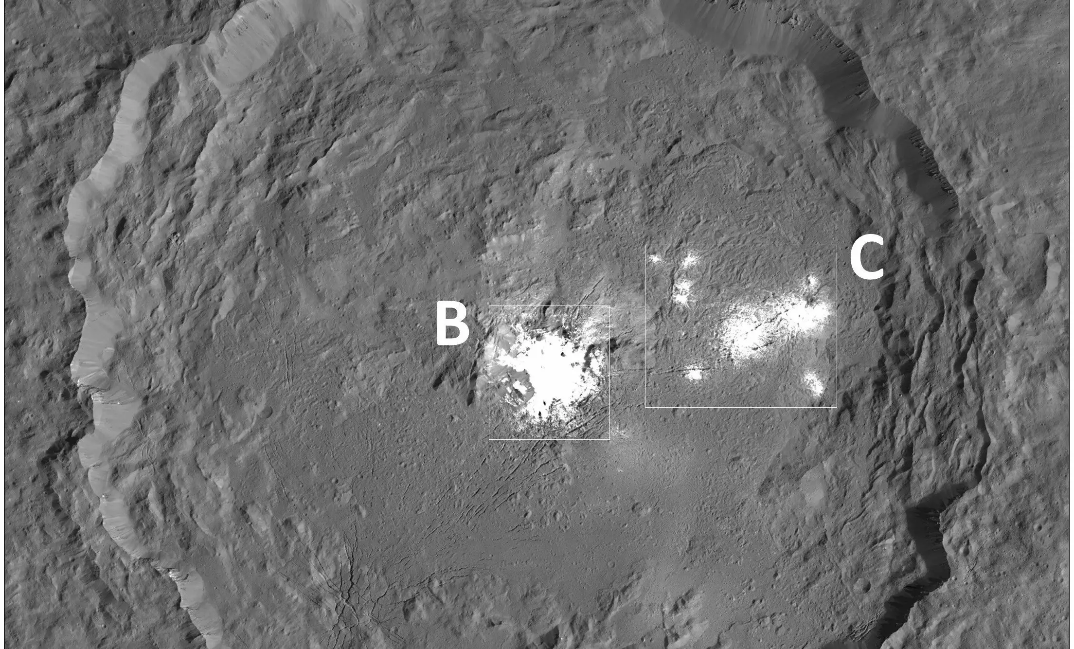 Вид кратеру Оккатор