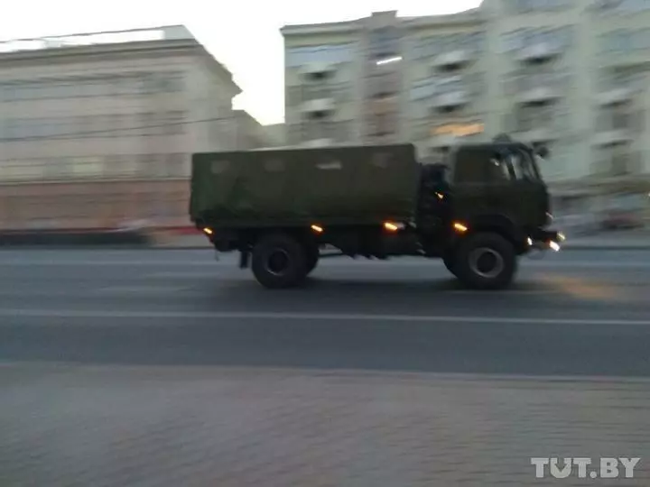 Автозак в Минске 16 августа