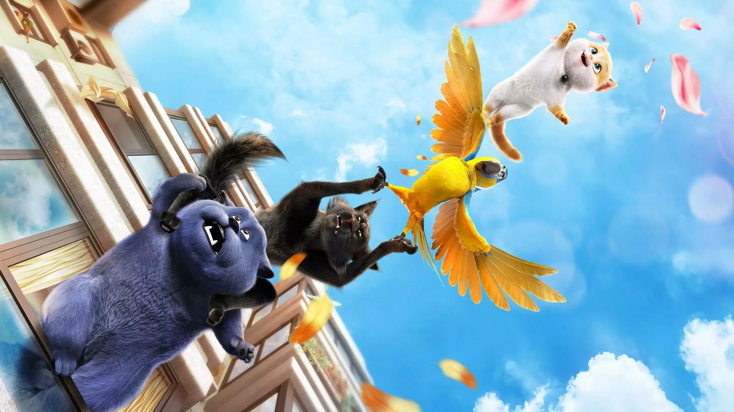Кадр из мультфильма "Большой кошачий побег"