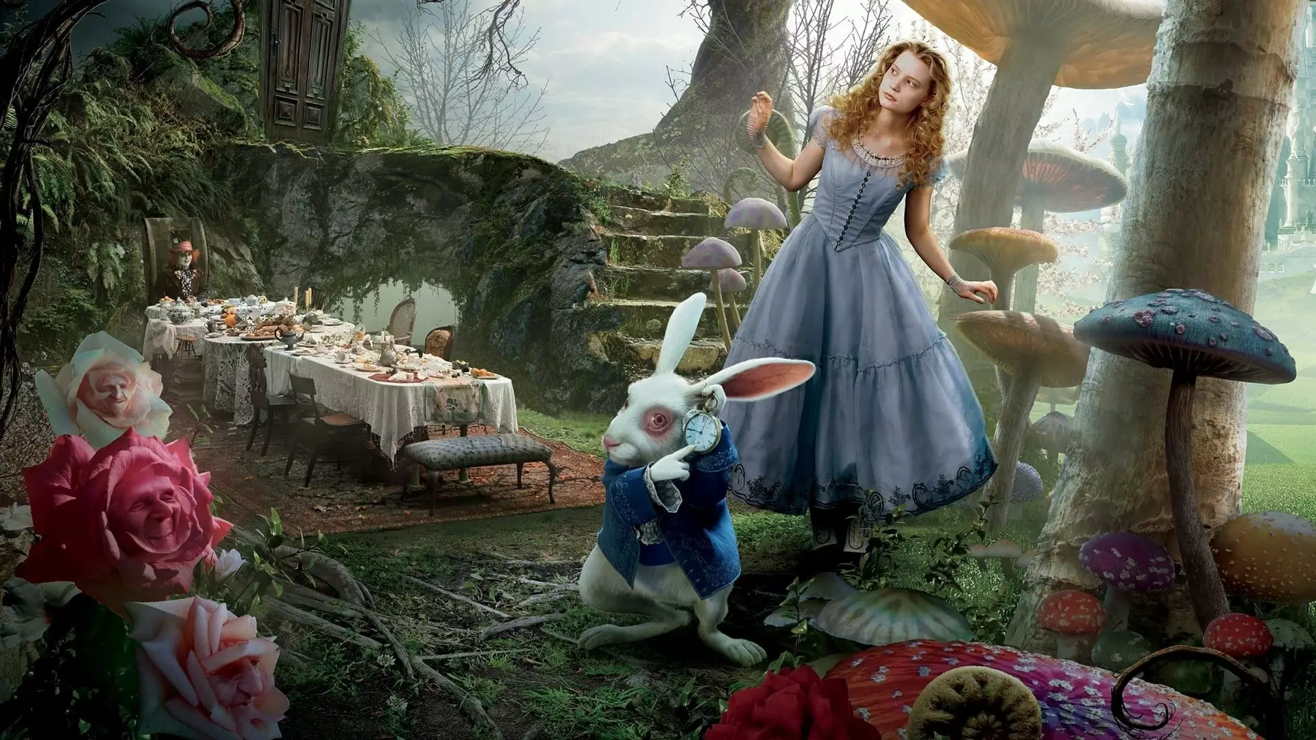 Кадр из фильма "Алиса в стране чудес"