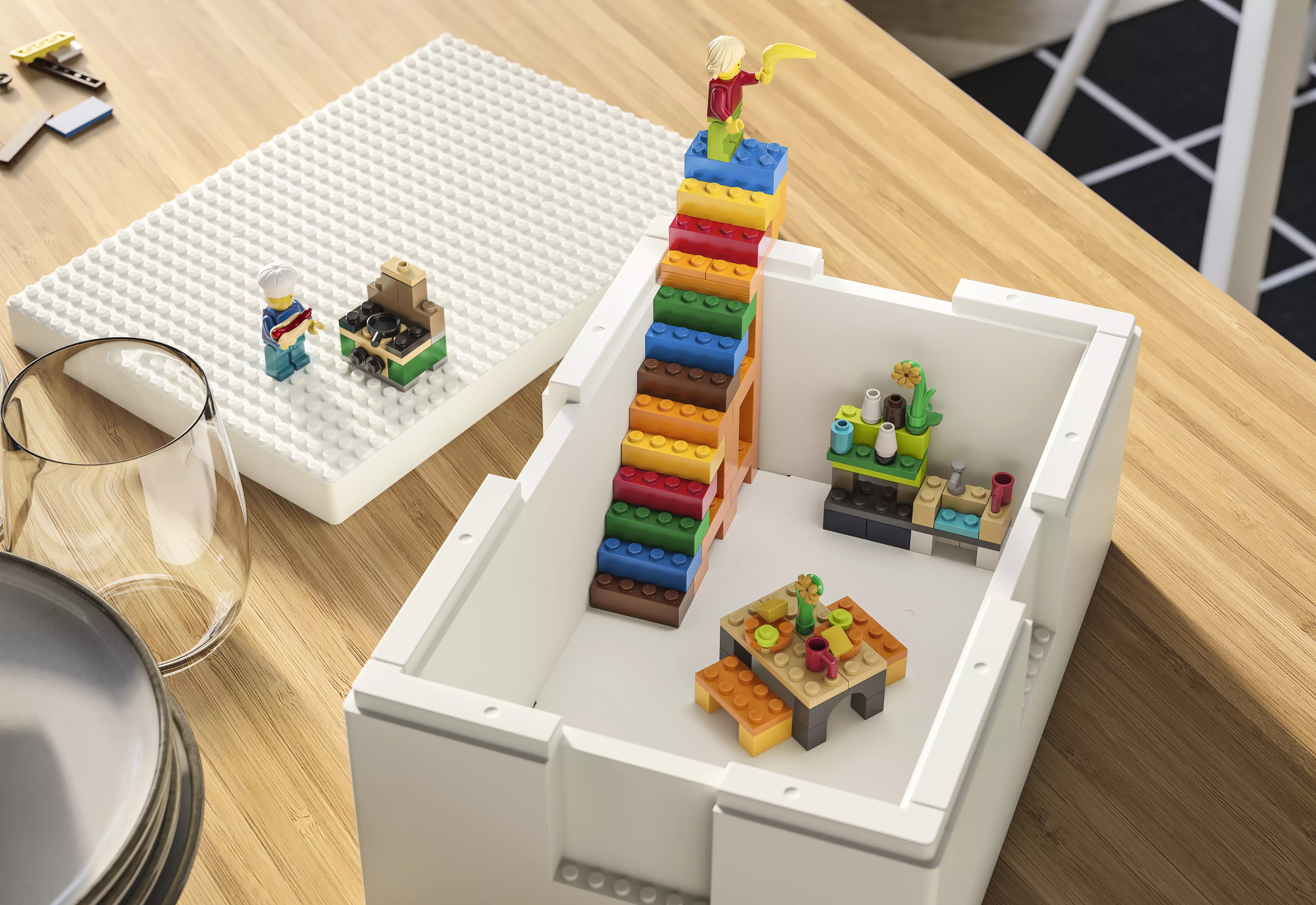 IKEA и LEGO придумали интересные контейнеры для конструкторов