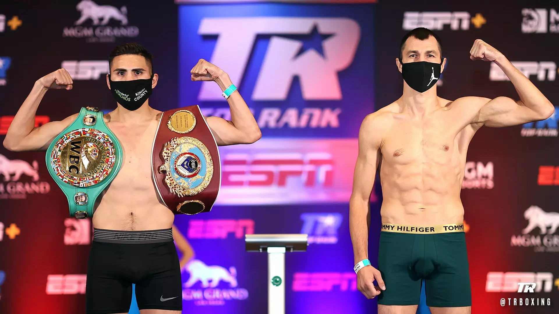 Хосе Рамирес и Виктор Постол/Фото Top Rank Boxing