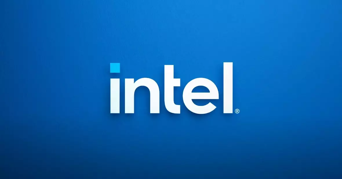 Новый логотип Intel – квадратная точка над "I" символизирует процессор
