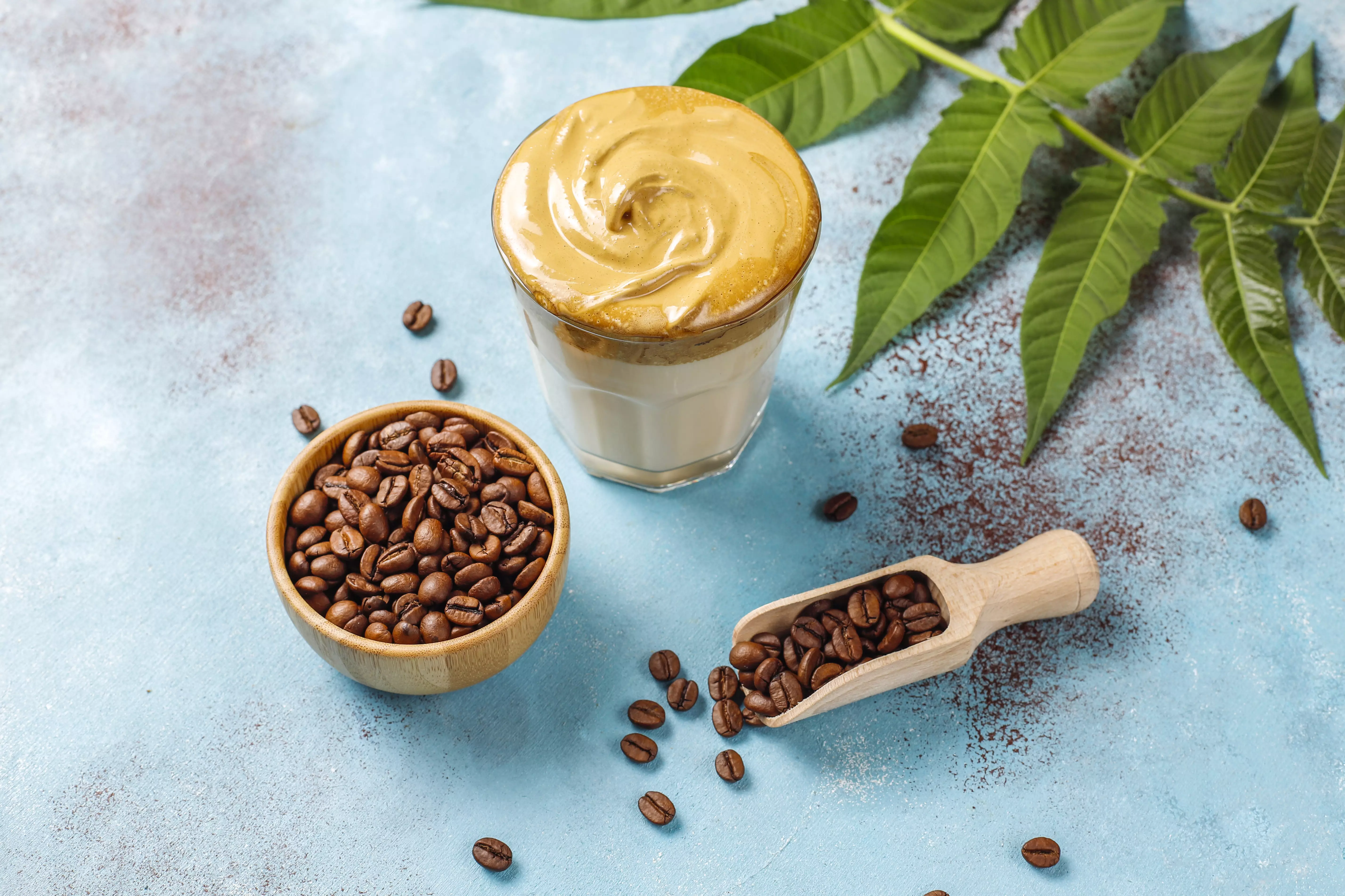 Дальгона-кава з арахісовим маслом