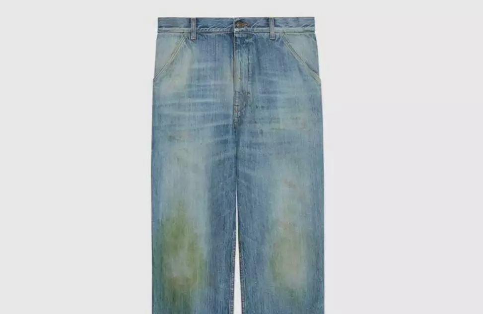 Gucci выпустил джинсы с пятнами за 22 тысячи гривен