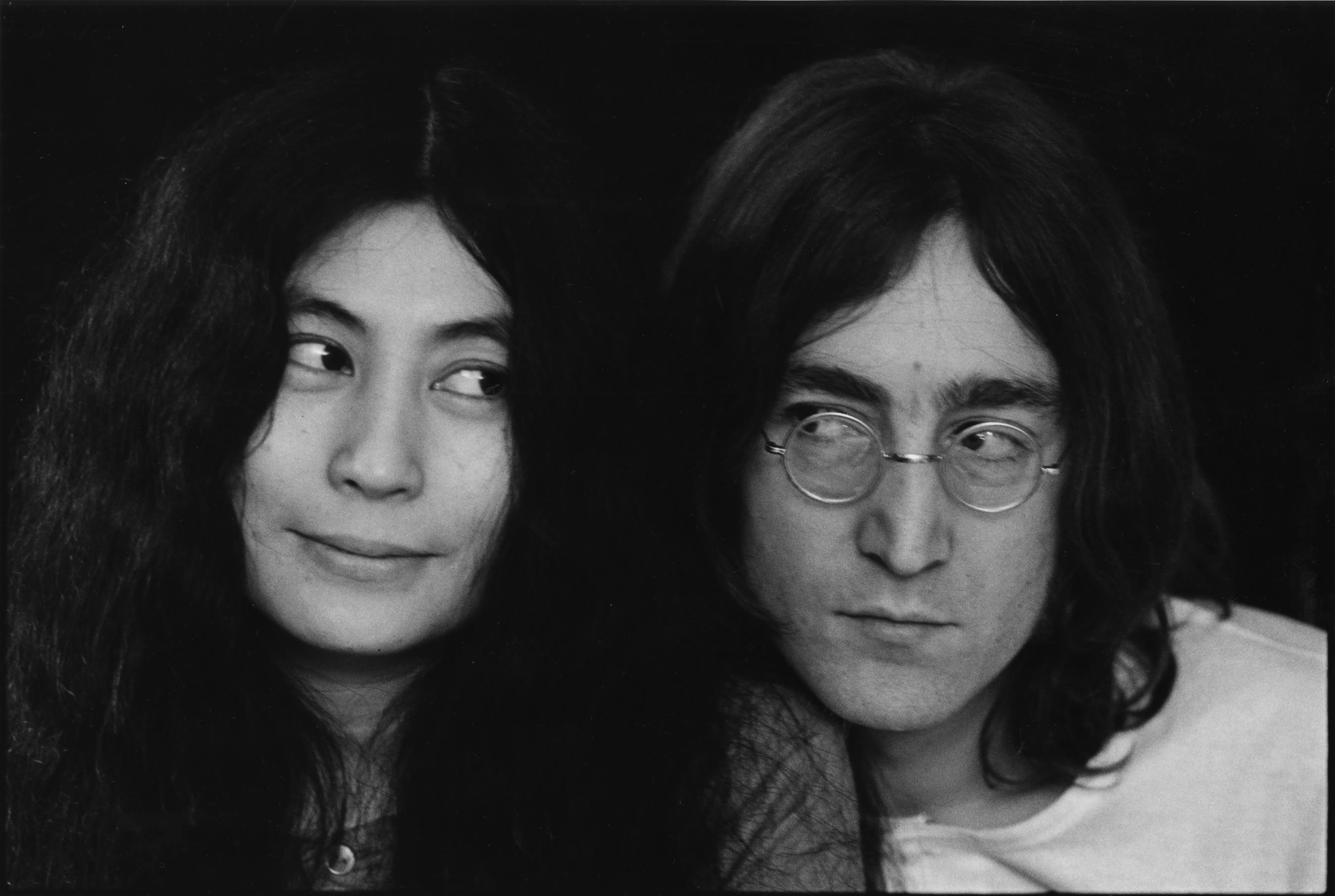 Йоко Оно и Джон Леннон