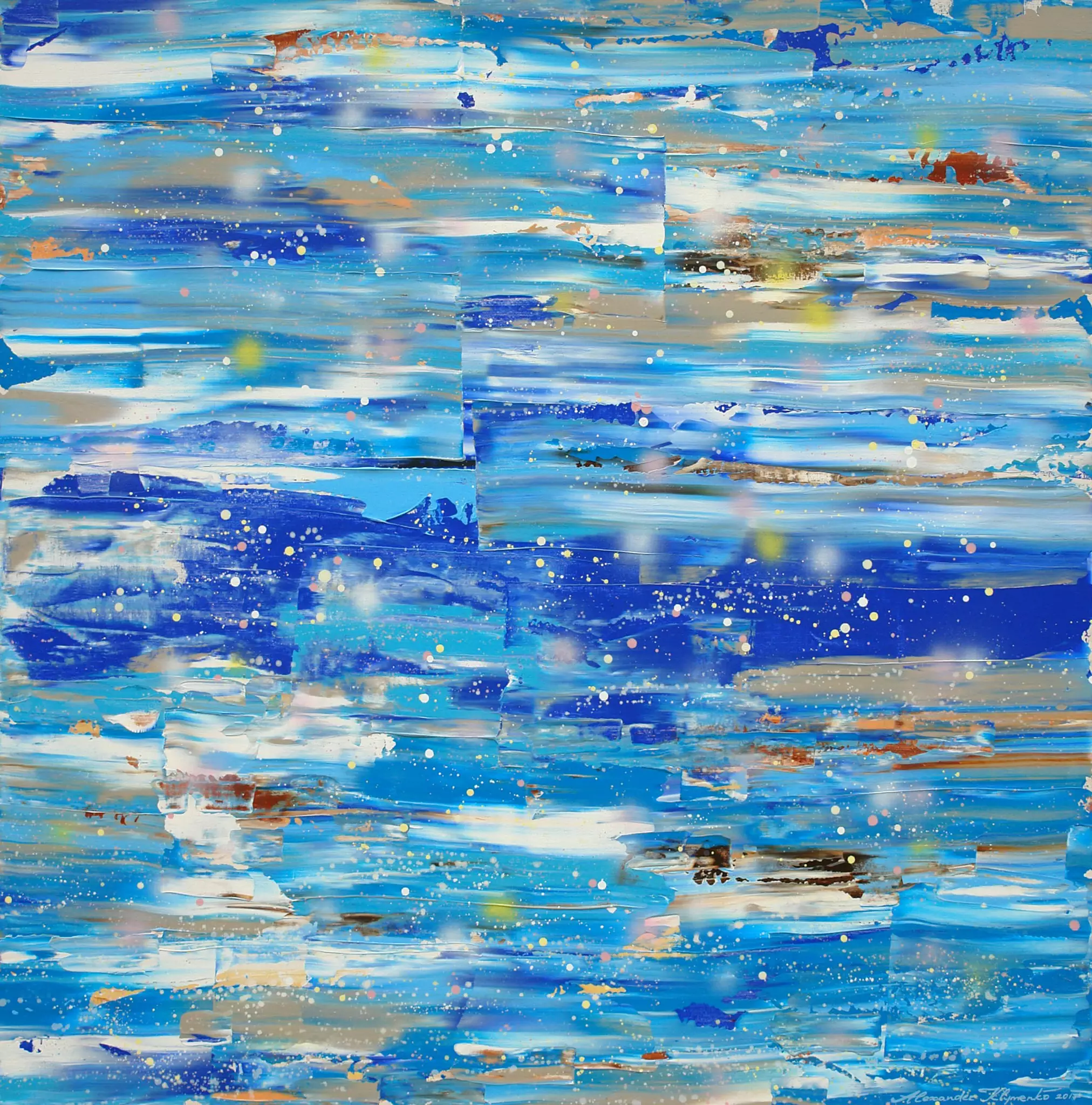 Картина Александра Клименко "Море и звезды"