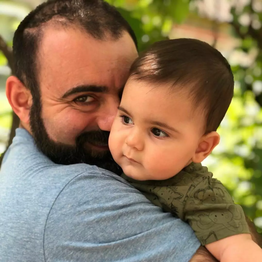 Арам Арзуманян с сыном