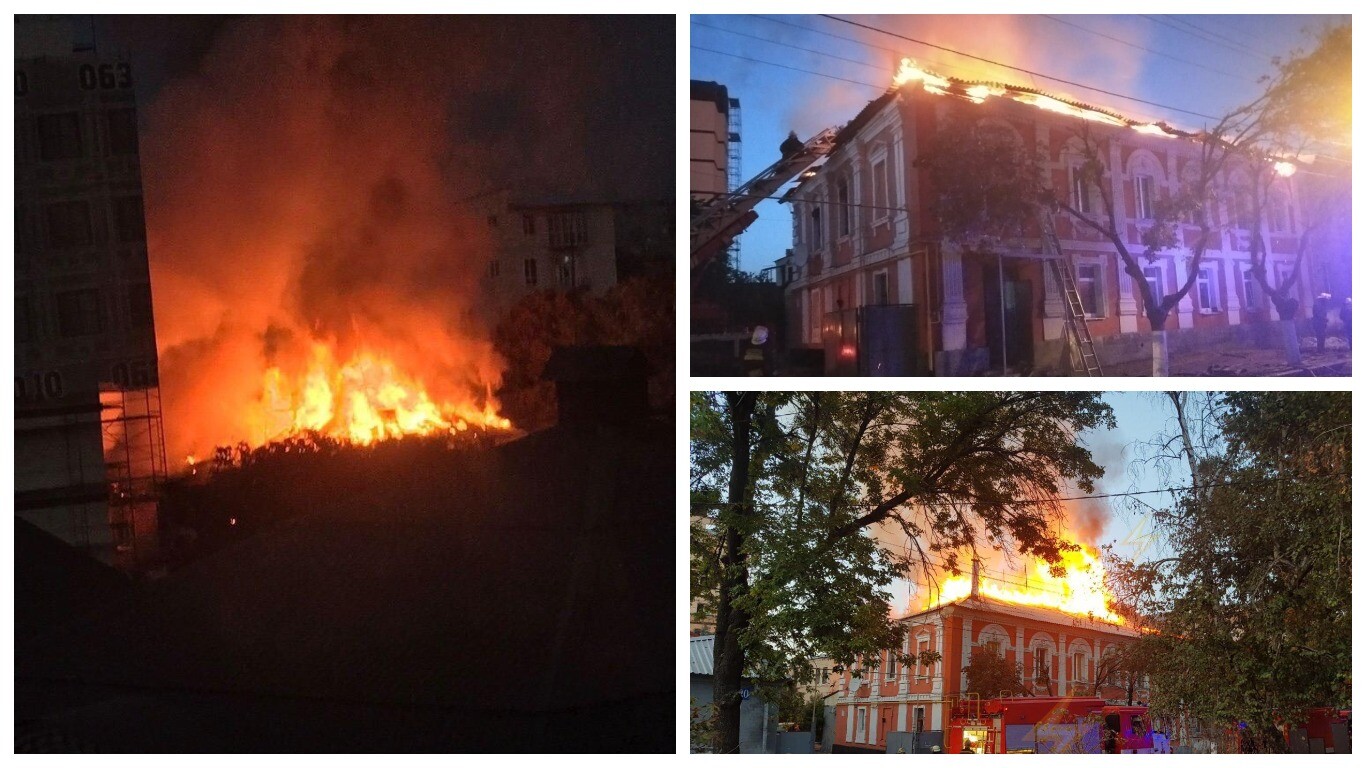 Пожар в Харькове - на улице Конторской горел дом, фото и видео - новости  Харькова - Новости Харькова | Сегодня