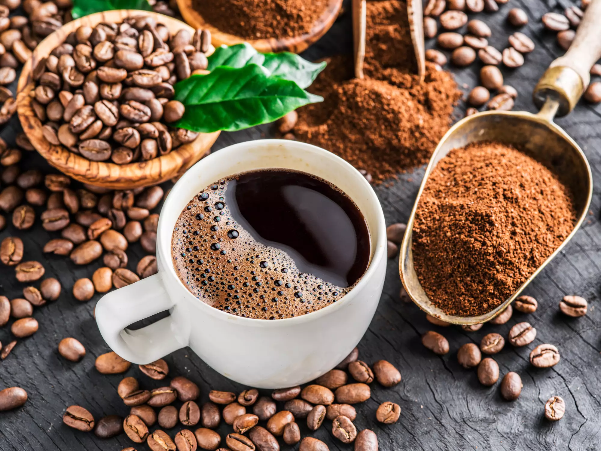 Природним гепатопротектором кава визнана через вміст в ньому хлорогенових кислот