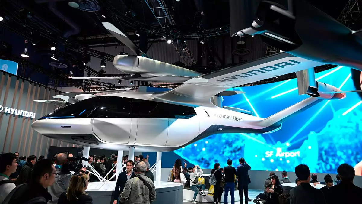 Hyundai планирует выпустить линейку летающих автомобилей