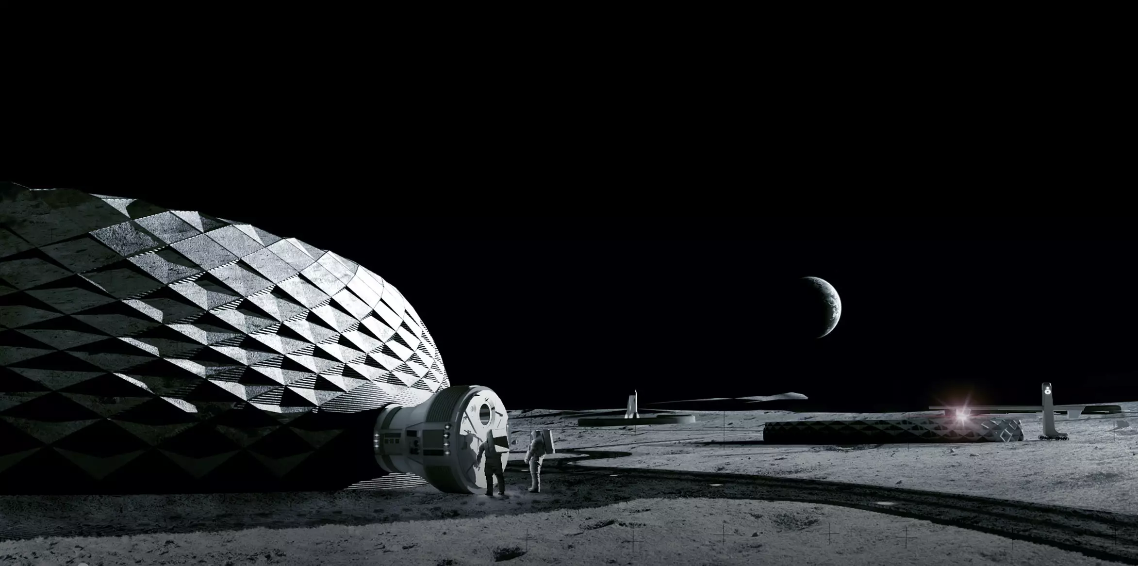 NASA и BIG напечатают здания для Луны на 3D-принтере