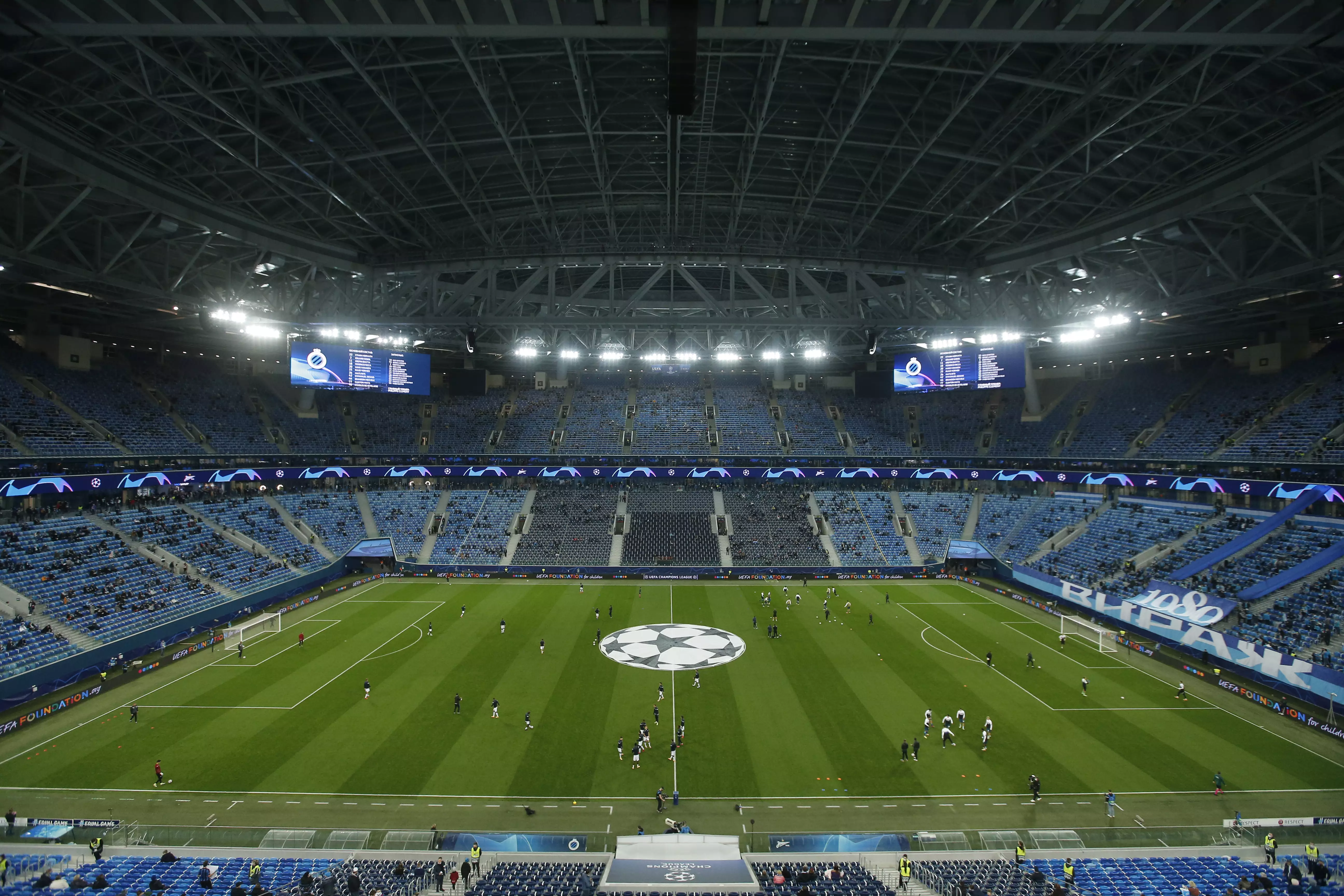 Стадион "Крестовский" в Санкт-Петербурге