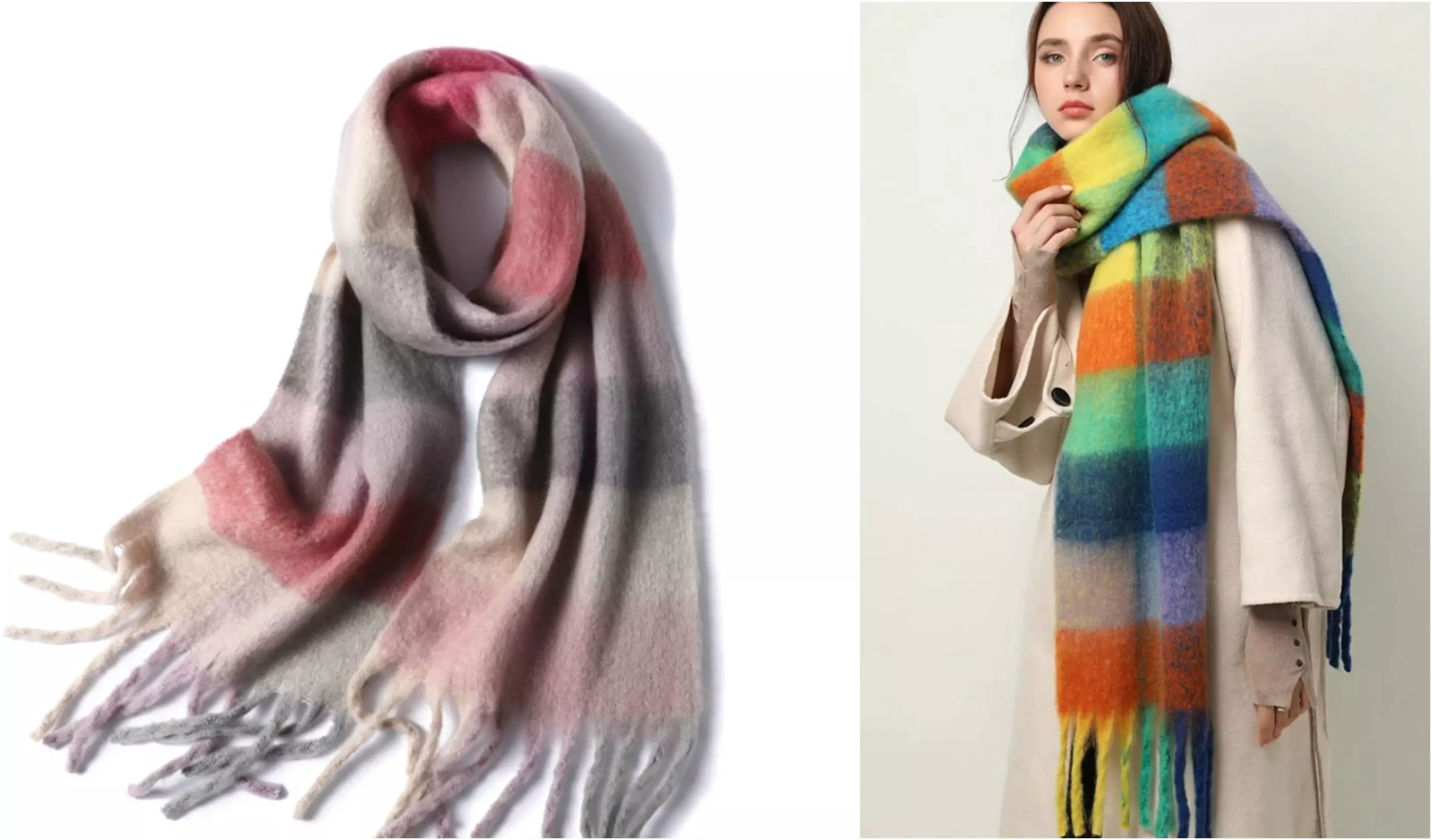 Зимовий шарф з Aliexpress