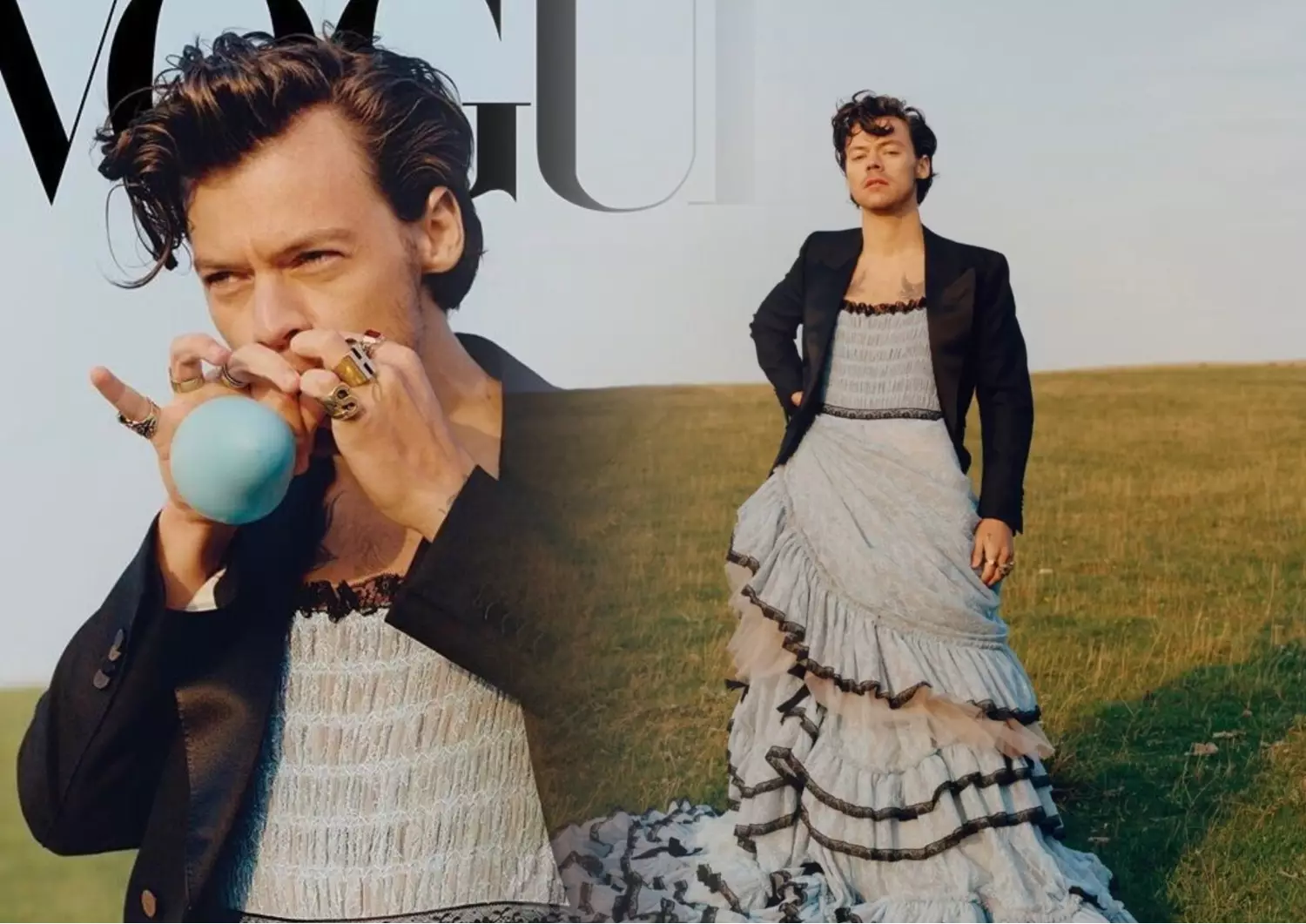 Гаррі Стайлс знявся для американського Vogue у сукні