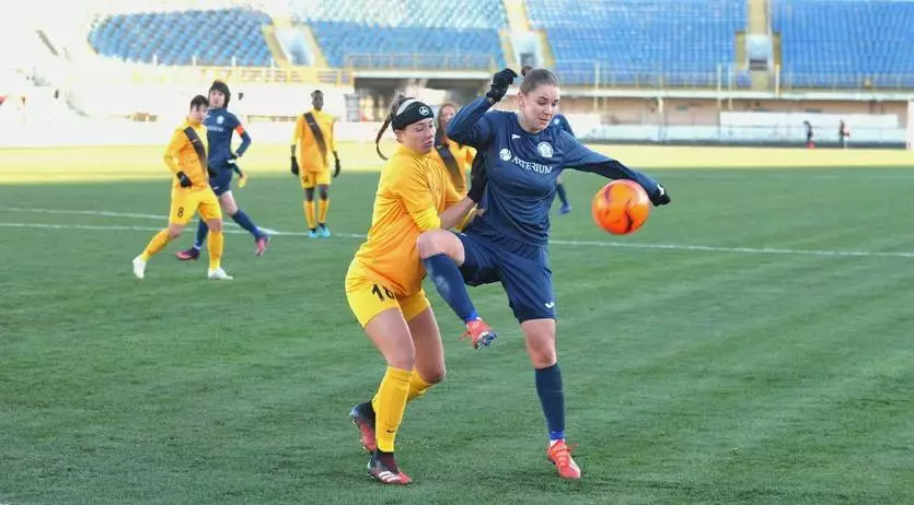 "Житлобуд-2" програв БІІК-Казигурту/Фото womensfootball.com.ua