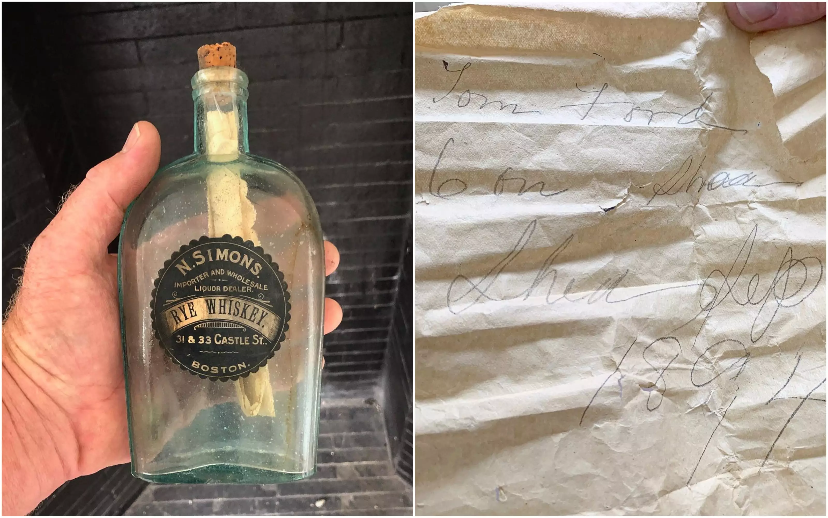 У США знайшли загадкову пляшку з запискою