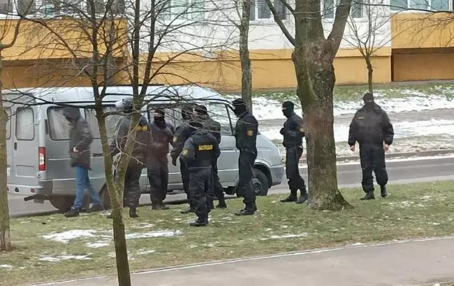 Силовики на улицах Минска
