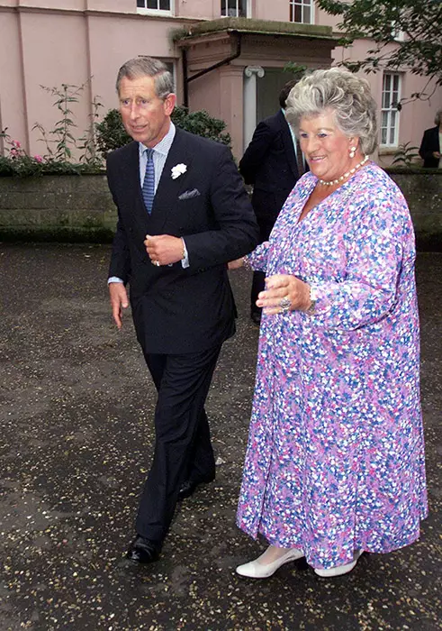 Мэри Колман с принцом Чарльзом