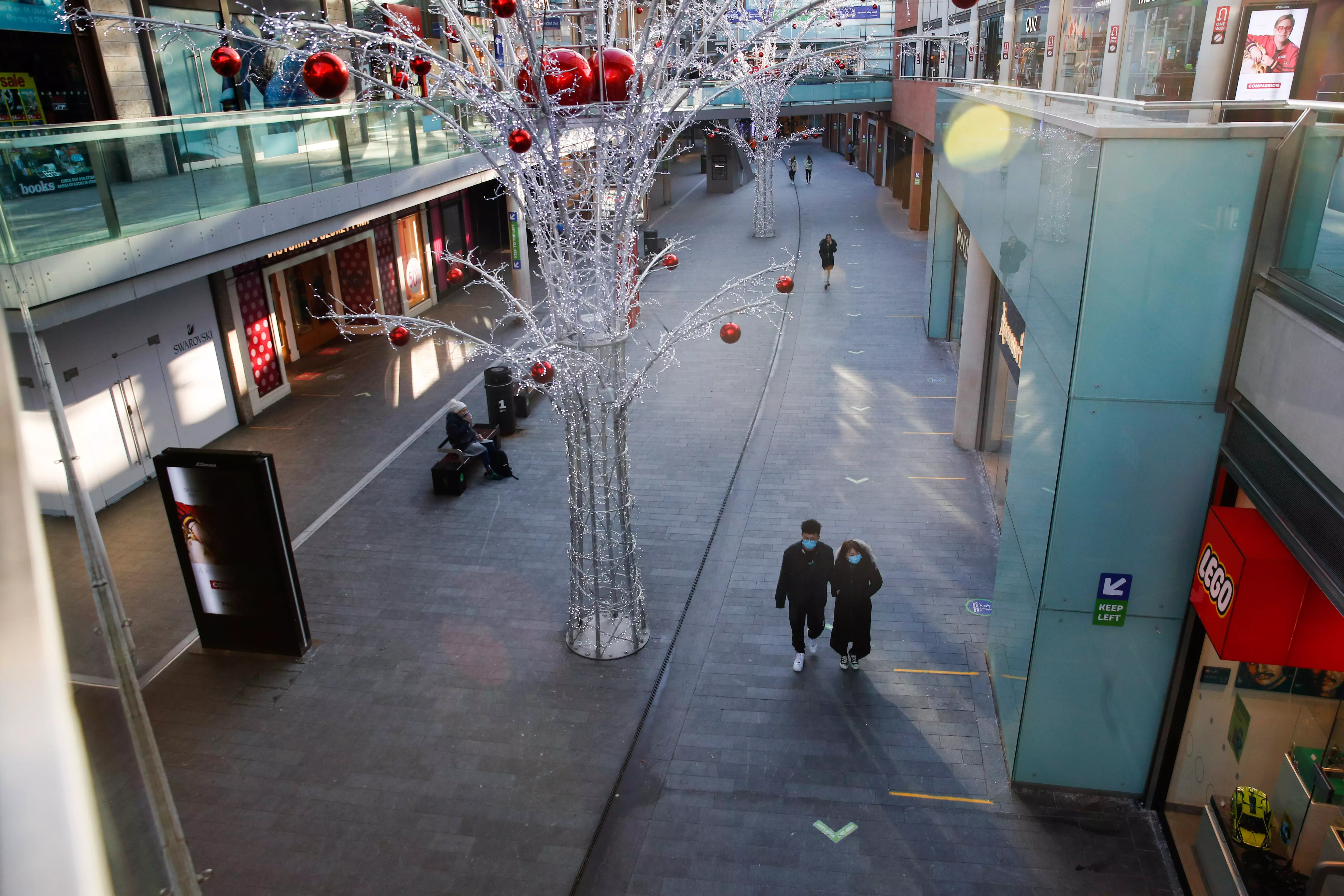 Раньше в центре Ливерпуля было негде яблоку упасть. Фото: REUTERS/Phil Noble
